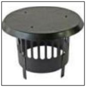 HELUZ komín - Hlavice prázdné šachty HUH